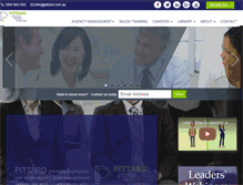 Tablet Screenshot of pittard.com.au